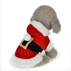 Santa Halloween Dog Costume