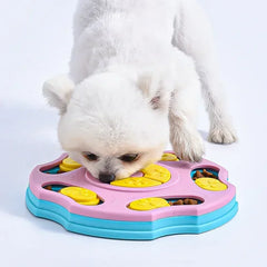 Interactive Dog Puzzle Feeder