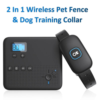 2 In 1 Pet Electric Wireless Fence