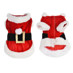 Santa Halloween Dog Costume